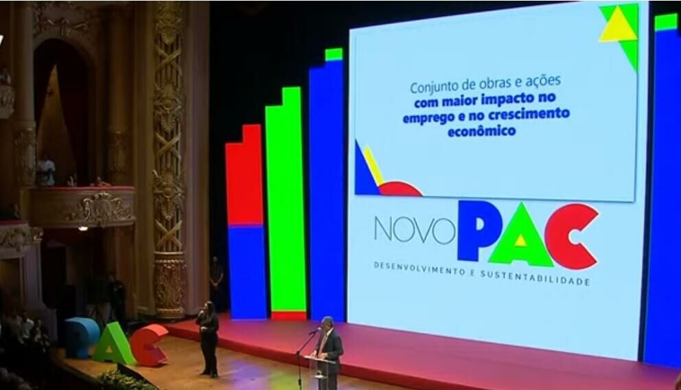 Imagem de compartilhamento para o artigo Governo Federal anuncia R$ 44,7 bilhões em obras do PAC em Mato Grosso do Sul; veja áreas e cidades atendidas da MS Todo dia